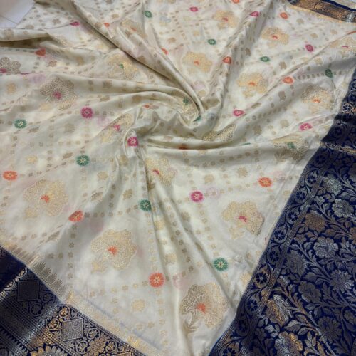 Authentic Banarasi Art Silk Saree | Handcrafted in Varanasi, India